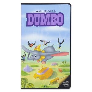 NWT *Discontinued* Disney Parks Dumbo Journal Notebook ''VHS Tape Case'' Series